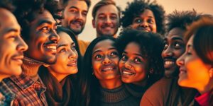 Diverse group, focused, connected